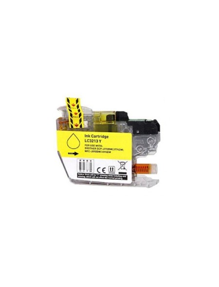 Tinta compatible Dayma para BROTHER LC3213 Amarillo 400 pag.