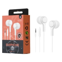 Auriculares + Microfono intrauditivos Lenoy C5146 Blanco One+