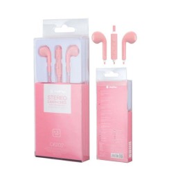 Auriculares con Microfono Intrauricular C6202 Air Rosa / Sin silicona / Jack 3.5mm / One+