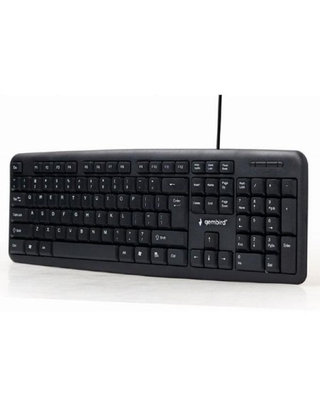 Teclado USb Gembird / 104 Teclas / Negro / KB-U-103-ES