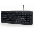 Teclado USb Gembird / 104 Teclas / Negro / KB-U-103-ES