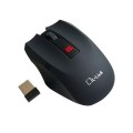Raton inalámbrico L-Link LL-2095-N / 1600 Dpi / Ergonomico / Ambidiestro / Negro
