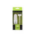 Cargador de coche-mechero con cable iPhone 4  / 5w / Blanco / Ca501/ One+