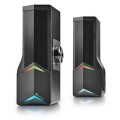 Altavoces 2.0 - Barra de Sonido Bluetooth 5.0 NGS GSX-B1200 / 12w / Rgb Led  / Jack 3.5mm / Negro