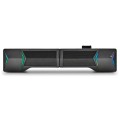 Altavoces 2.0 - Barra de Sonido Bluetooth 5.0 NGS GSX-B1200 / 12w / Rgb Led  / Jack 3.5mm / Negro