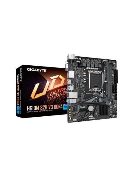 Placa base Gigabyte H610M S2H V3 / Socket 1700 / M-ATX / 2x DDR4 / M.2 / Hdmi-Vga-Dvi-Dp