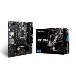 Placa base Biostar H610MHP 2.0 / Socket 1700 / M-ATX / 2x DDR4 / M.2 NVME / Hdmi-Vga