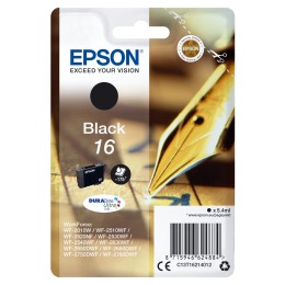 ÷ Tinta original epson t1621 negro c13t16214012 5.4ml