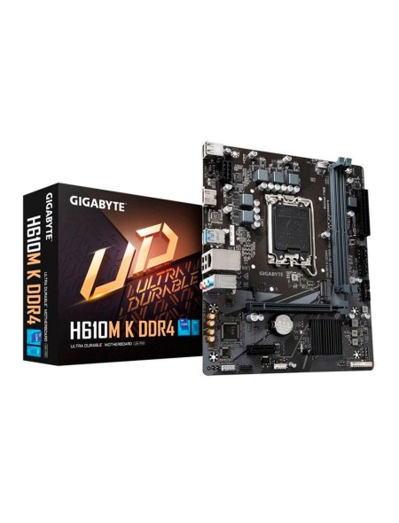 Placa base Gigabyte H610M K DDR4 1.0 / Socket 1700 / M-ATX / 2x DDR4 / M.2 / Hdmi