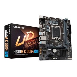 Placa base Gigabyte H610M K DDR4 1.0 / Socket 1700 / M-ATX / 2x DDR4 / M.2 / Hdmi