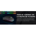 ÷ Mouse mars gaming rgb mmg black 3200dpi 6 botones iluminacion flow switches huano
