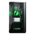 ÷ Caja microatx keep out xc-905 pro+ 1x3.5? 1x2.5? 1xusb2.0 1xusb3.0 gpu max 430mm cristal temp negro