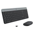 ÷ Teclado y mouse logitech wireless mk470 slim negro p/n: 920-009198