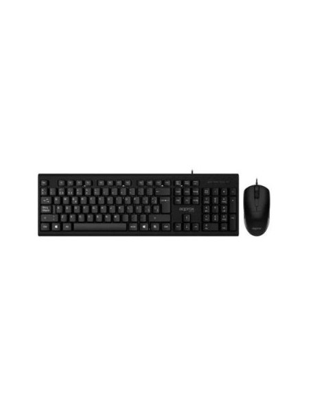 ÷ Teclado y mouse approx appmx235 usb 1200dpi teclado ligero y elegante