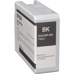 ÷ Tinta original epson sjic36p(k) negro c13t44c140 80ml