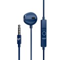 ÷ Auriculares intrauditivo energy sistem easypods jack 3.5 microfono integrado color azul