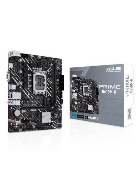Placa base Asus Prime H610M-K Socket 1700 Micro ATX / 2x DDR5 / 90MB1GA0-M0EAY0
