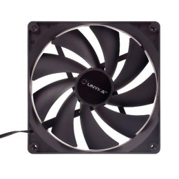 ÷ Ventilador interno unyka 140mm color negro 9 aspas