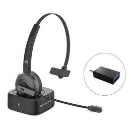 ÷ Headset bluetooth conceptronic con base de carga polona03bd