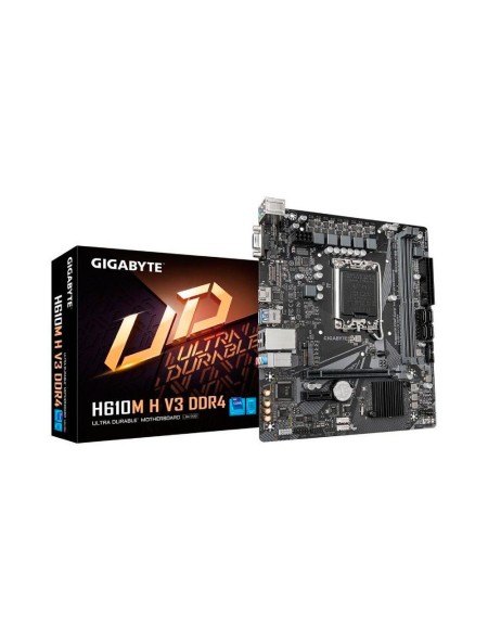 Placa base Gigabyte H610M-H V3 Socket 1700 Micro ATX / 2x DDR4 / HDMI / Vga / 9MH61MH3-00-10