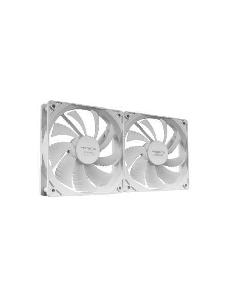 ÷ Ventilador interno tacens anima af12x2w 12x12 14db fluxus bearing air-guide bajo ruido pack 2 blanco